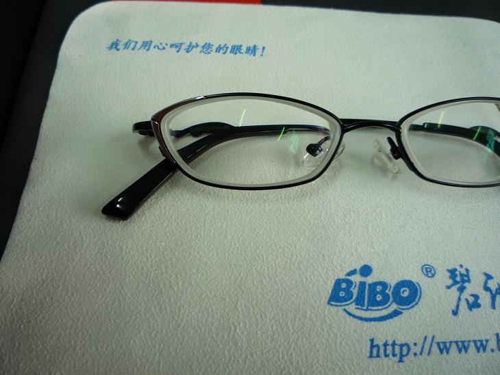 "bibo"纯钛系列-1800度超薄高度近视眼镜例——眼镜边缘厚度控制在5mm