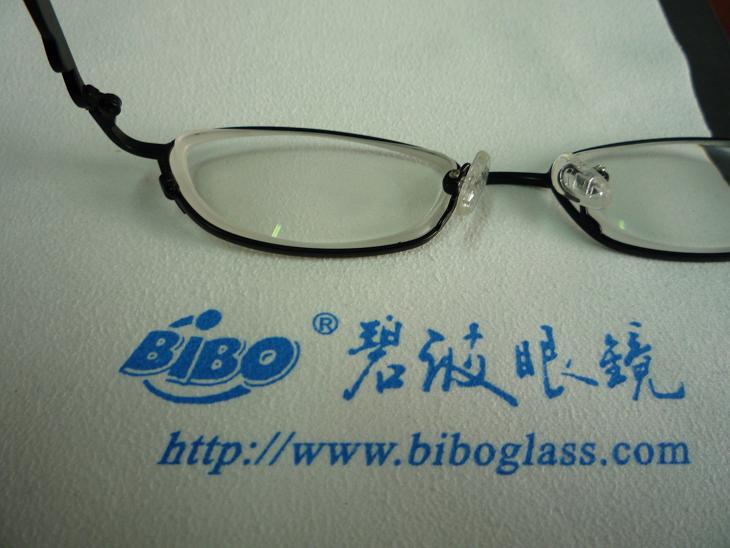 "bibo"纯钛系列-1800度超薄高度近视眼镜例——眼镜边缘厚度控制在5mm